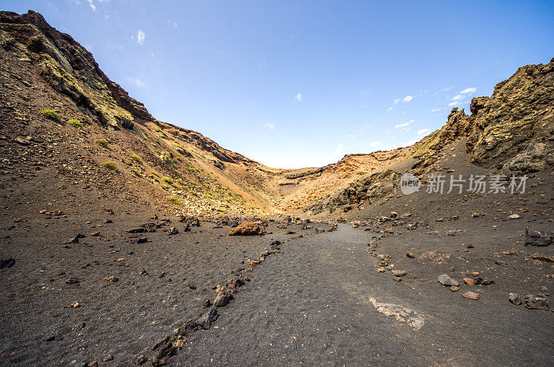 火山el cuervo lanzarote日加那利群岛